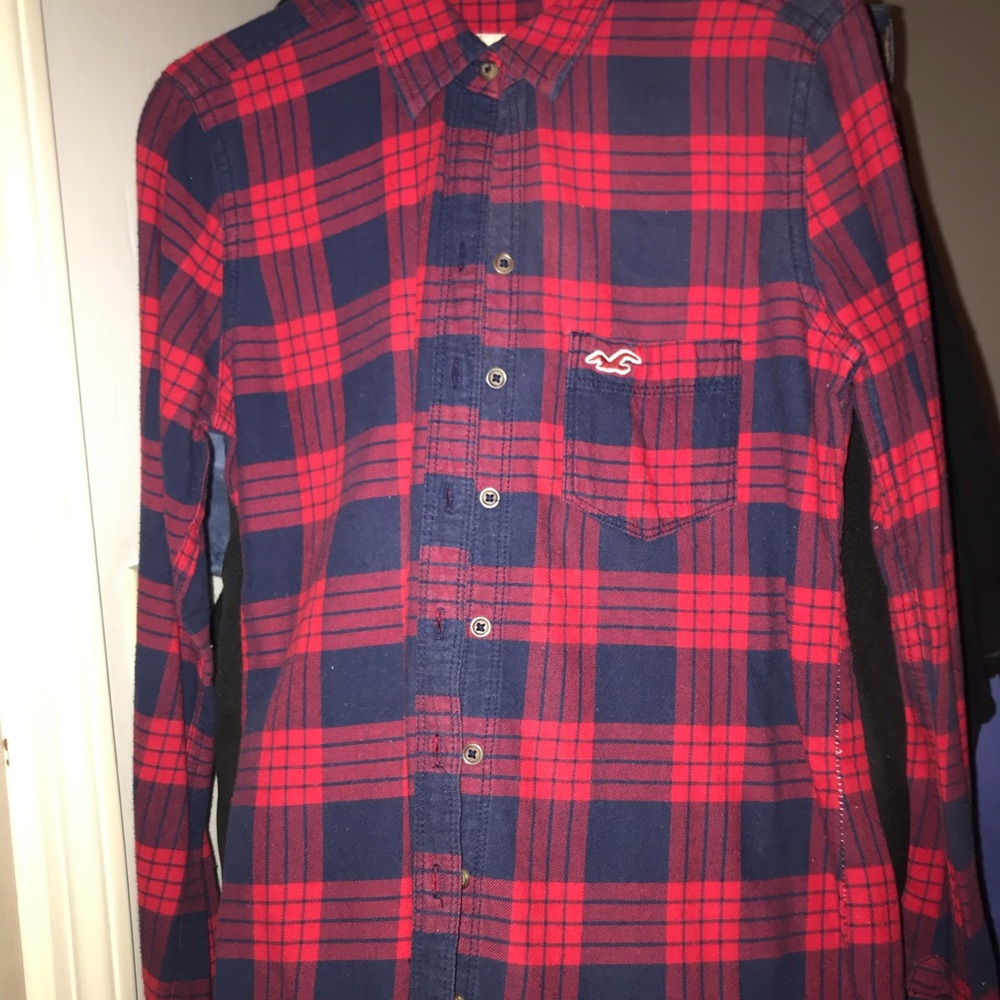 Button up hollister shirt